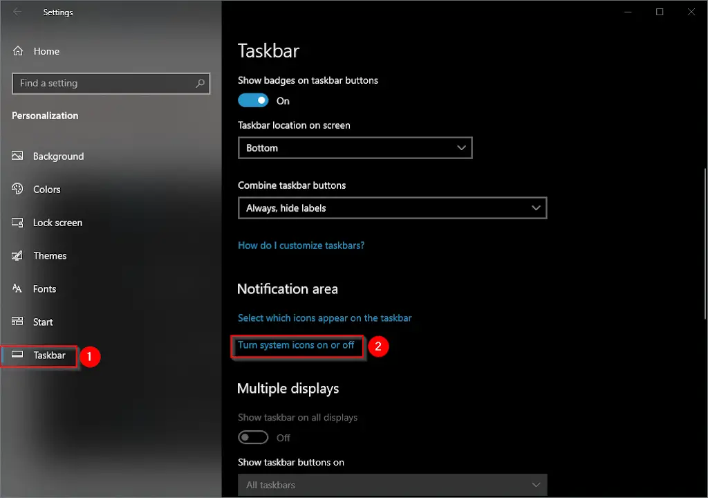 Using the Start Menu: Access Windows settings by clicking on the Start button in the bottom left corner of your screen, then selecting the gear icon labeled "Settings."
Using the Taskbar: Right-click on the taskbar at the bottom of your screen, then choose "Taskbar settings" to open the Windows settings.